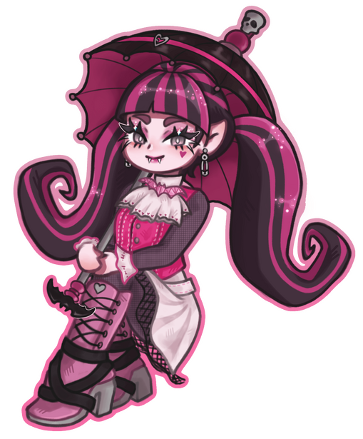 Draculaura (chibi style 2)